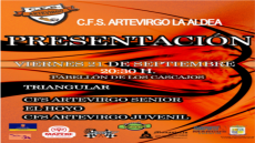 Cartel presentación CFS Artevirgo 2018-2019